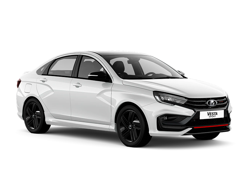Купить Lada Vesta Sport в Екатеринбурге - Белый "Ледниковый" (221)